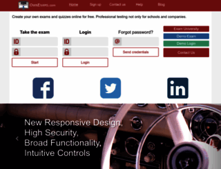 ownexams.com screenshot