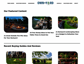 owntheyard.com screenshot