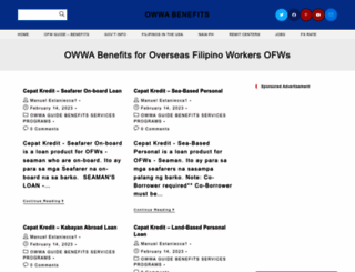 owwabenefits.com screenshot