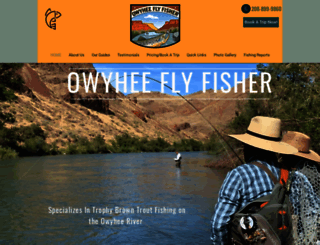owyheeflyfisher.com screenshot