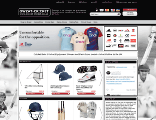 owzat-cricket.co.uk screenshot