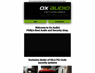 oxaudio.com screenshot
