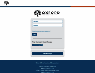 oxcomlearning.com screenshot