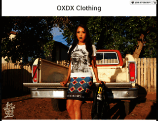 oxdx.storenvy.com screenshot