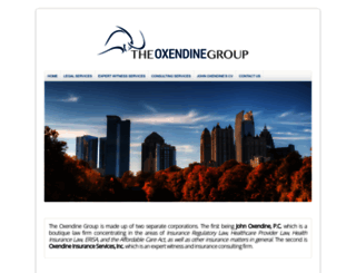 oxendinegroup.com screenshot