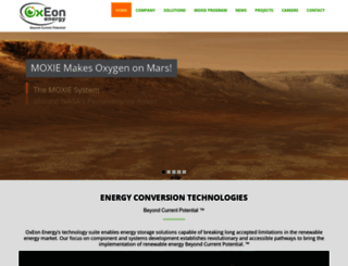 oxeonenergy.com screenshot