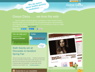 oxeyedaisy.co.uk screenshot
