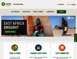 oxfam.org.nz screenshot