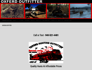 oxferdoutfitter.com screenshot