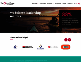 oxford-group.com screenshot