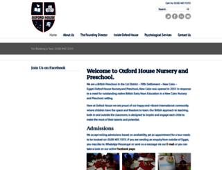 oxford-house-school.com screenshot