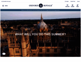 oxford-royale.co.uk screenshot