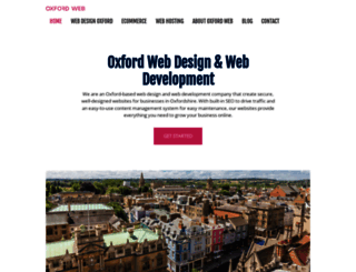 oxford-web.co.uk screenshot