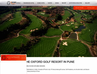 oxfordgolfresort.com screenshot
