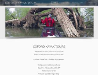oxfordkayaktours.com screenshot