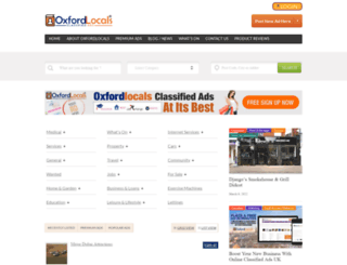 oxfordlocals.com screenshot