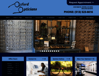 oxfordopticians.com screenshot