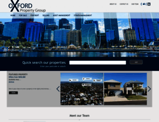 oxfordpg.com.au screenshot