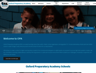 oxfordpreparatoryacademy.com screenshot