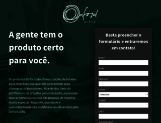 oxfordpromocional.com.br screenshot