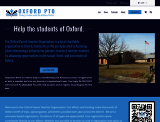 oxfordpto.com screenshot