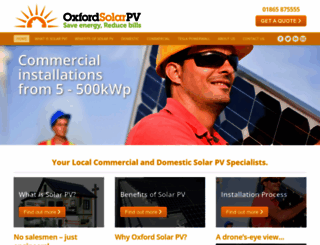 oxfordsolarpv.co.uk screenshot