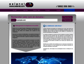 oxianet.com screenshot