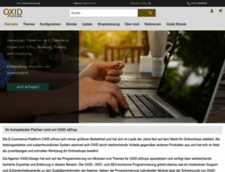 oxid-design.com screenshot