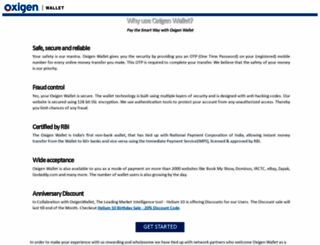 oxigenwallet.com screenshot