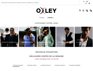 oxley.fr screenshot
