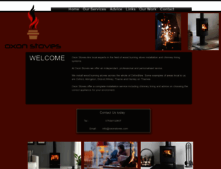 oxonstoves.com screenshot