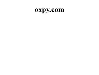 oxpy.com screenshot
