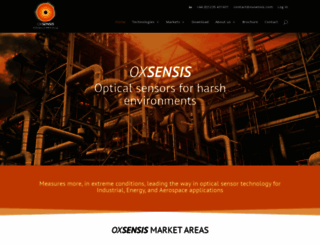 oxsensis.com screenshot