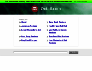 oxtail.com screenshot