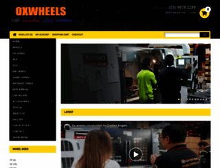 oxwheel.com.au screenshot