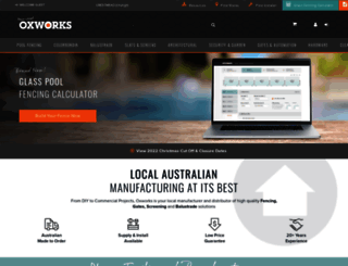 oxworks.com.au screenshot