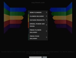 oxy-fresh.com screenshot