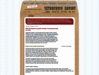 oxygenesis.com screenshot