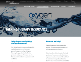 oxygeninsurance.com screenshot