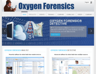 oxygensoftware.com screenshot