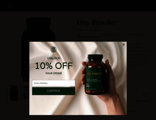 oxypowder.com screenshot
