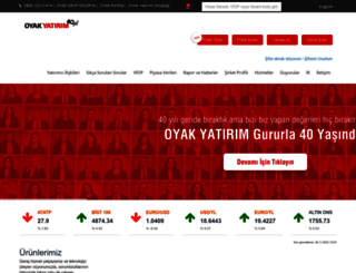 oyakyatirim.com.tr screenshot