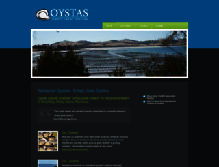 oystas.com.au screenshot