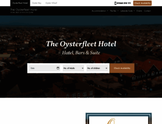 oysterfleethotel.com screenshot