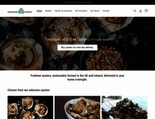 oysters.co.uk screenshot