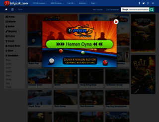 oyun.bilgicik.com screenshot