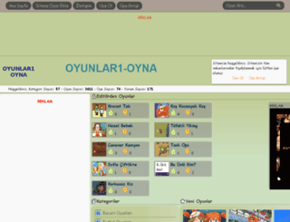 oyunlar1-oyna.com screenshot