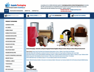 oz-packing.com screenshot
