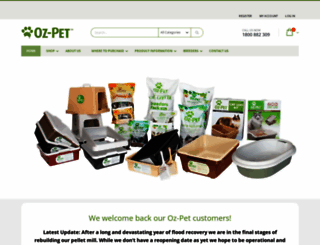 oz-pet.net.au screenshot