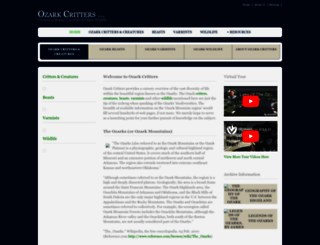 ozarkcritters.net screenshot